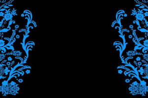 古典对称花型 高端面料印花设计素材