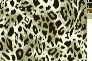 复古豹纹面料印花设计 时尚服装印花素材推荐