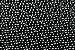 复古黑白心形面料印花素材，时尚服装印花设计灵感