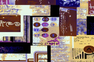 复古拼贴风面料印花素材，打造独特服装印花设计