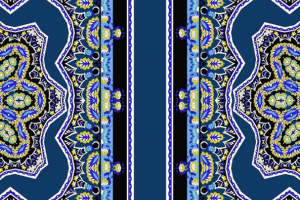 复古民族风面料印花素材 高端服装印花设计