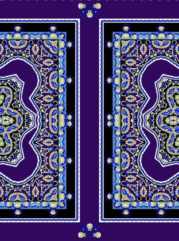 复古民族风面料印花素材 高端服装印花设计灵感