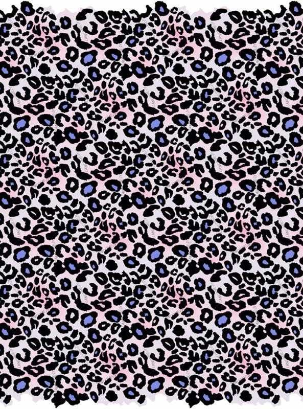 时尚豹纹面料印花 服装印花设计素材推荐