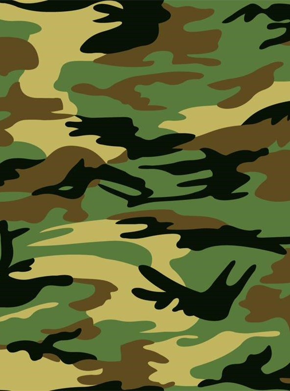经典迷彩风格面料印花素材,适用于服装印花设计
