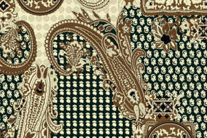 复古佩斯利纹样 高端面料印花设计素材