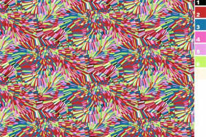 时尚多彩几何纹样 创意面料印花素材推荐