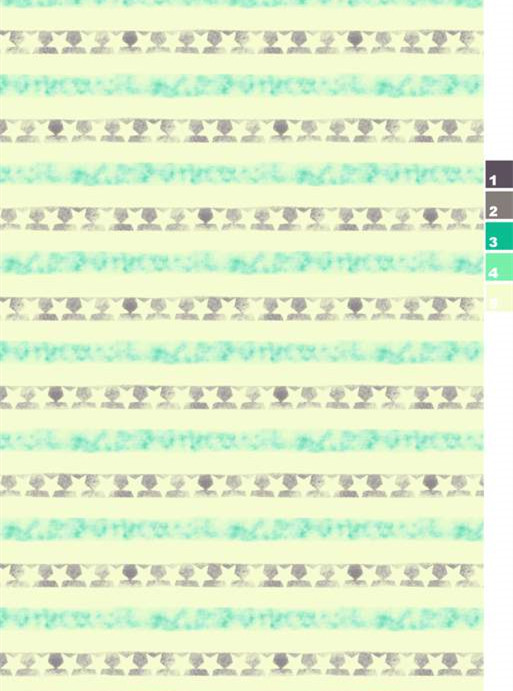 清新条纹面料印花素材 适用于服装印花设计