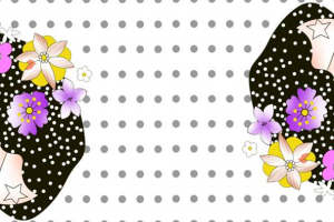 复古波点花卉面料印花素材 时尚服装印花设计灵感