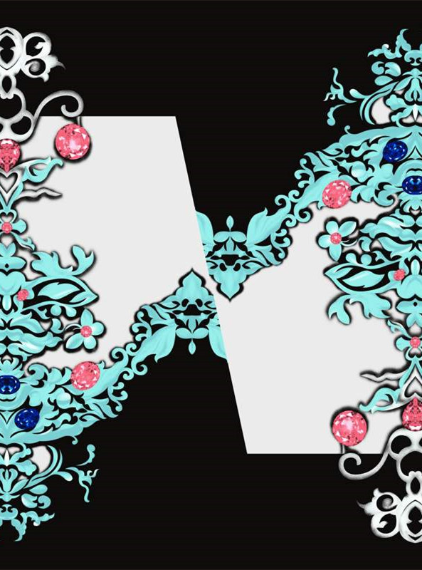 华丽复古风面料印花素材 高端服装印花设计灵感