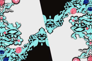 华丽复古风面料印花素材 高端服装印花设计灵感