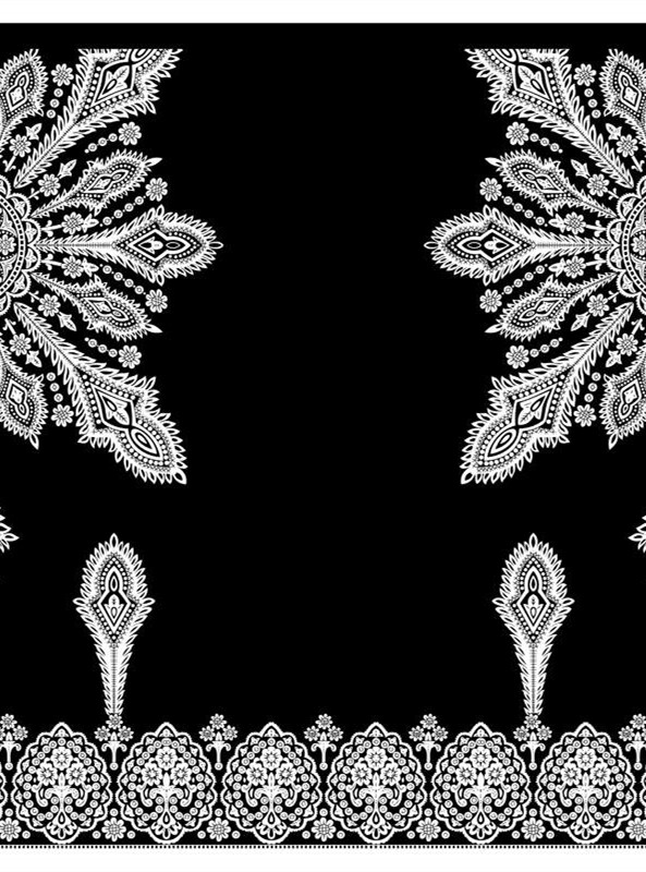 复古佩斯利风 高端服装印花设计素材