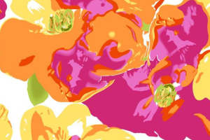 时尚花卉面料印花素材 服装印花设计灵感