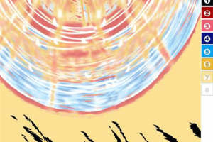 现代艺术风面料印花素材 时尚服装印花设计灵感