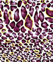 时尚豹纹面料印花素材 高端服装印花设计灵感