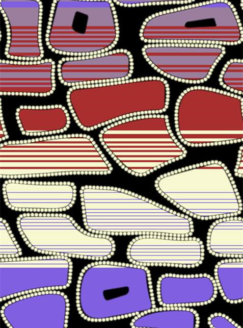 时尚几何纹理面料印花,创意服装印花素材推荐