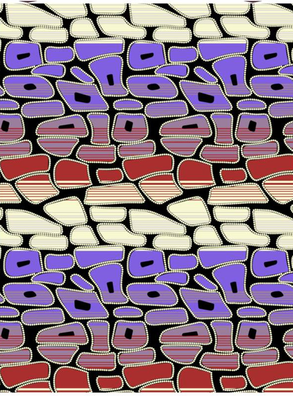 复古几何纹样面料印花素材,打造个性服装设计的艺术表达