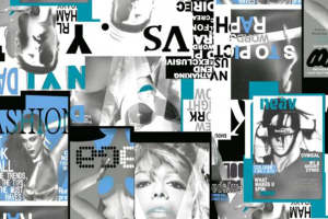 高质感时尚拼贴风格服装印花面料素材