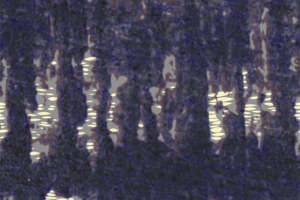 复古蓝调竖纹面料印花素材 时尚服装印花设计灵感