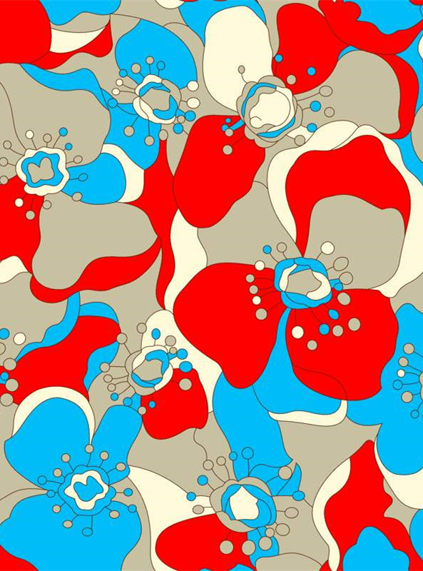 复古艺术风面料印花素材 时尚服装印花设计灵感