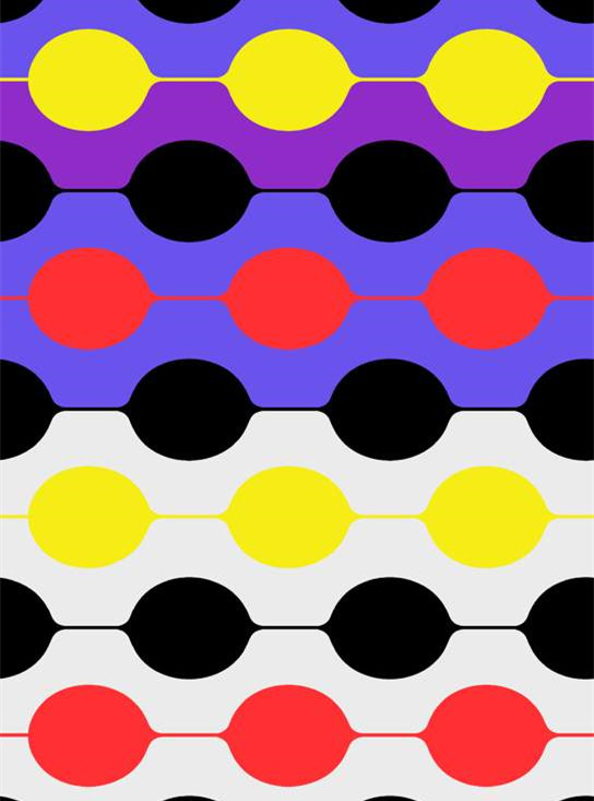 现代几何风面料印花素材 时尚服装印花设计灵感