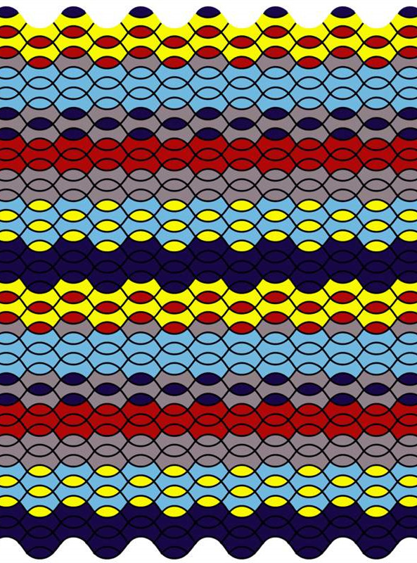 复古几何风面料印花素材,时尚服装印花设计灵感