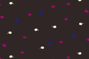 时尚深色面料印花素材，创意服装印花设计灵感