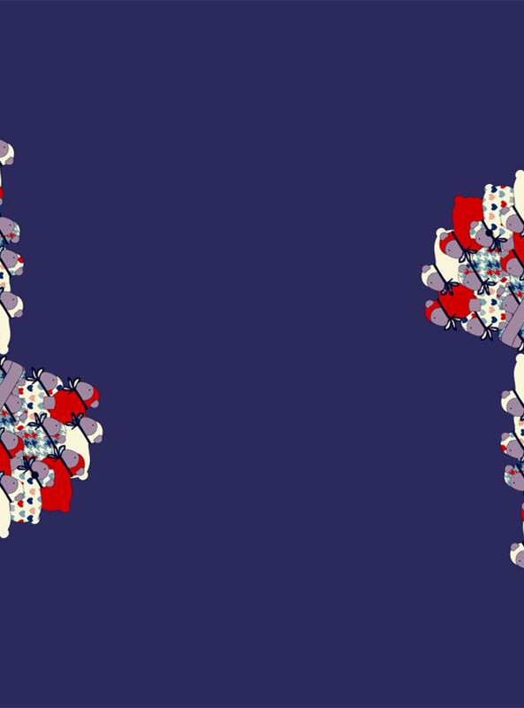 节日氛围面料印花 圣诞主题服装印花素材推荐