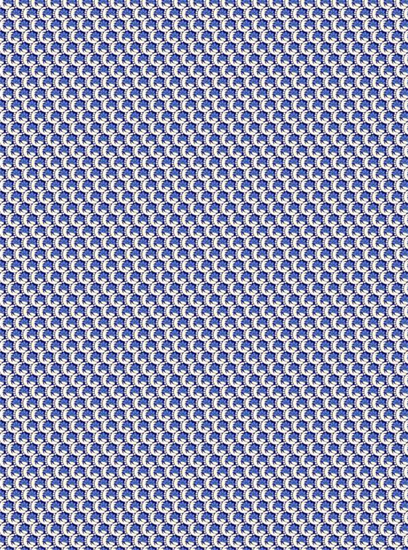 经典蓝白几何纹理 时尚面料印花素材推荐