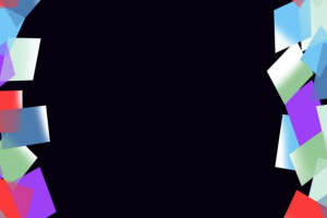 时尚多彩几何边框 服装印花面料设计素材推荐