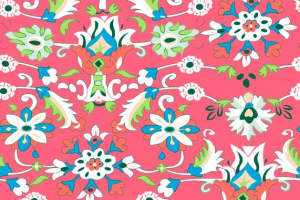 复古花卉面料印花素材 时尚服装印花设计灵感