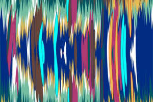 民族风多彩几何面料印花设计素材