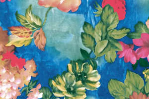 复古花卉面料印花素材 适用于春夏服装印花设计