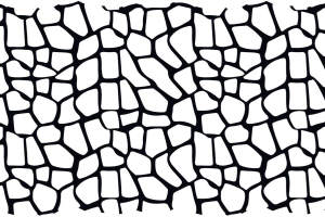 龟裂纹理面料印花 时尚服装印花设计素材