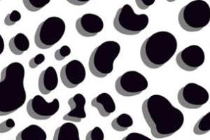 奶牛纹面料印花素材 打造个性服装印花设计