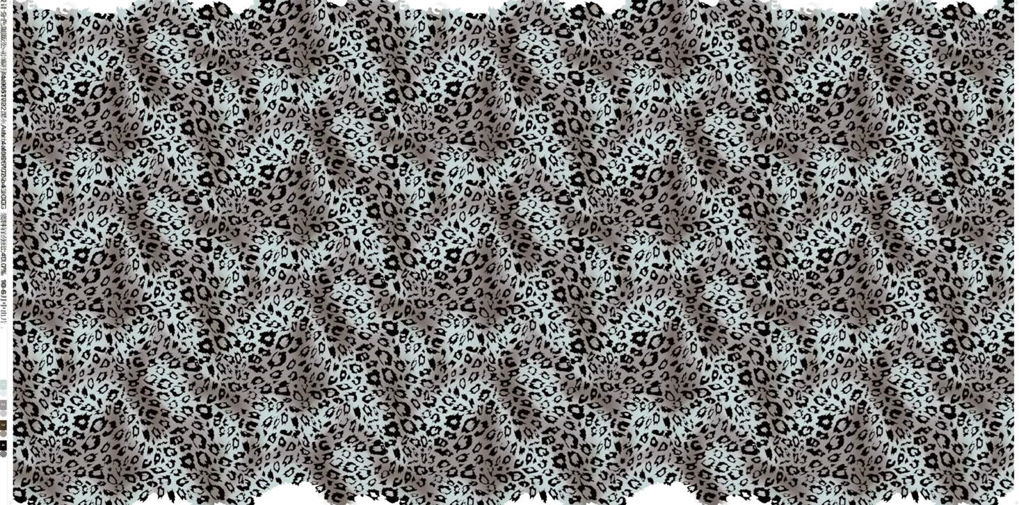 经典豹纹面料印花素材 时尚服装印花设计灵感