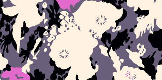 现代抽象风面料印花素材 时尚服装印花设计灵感