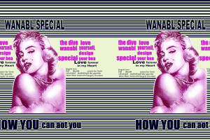 复古女性肖像面料印花设计，适用于时尚服装印花素材