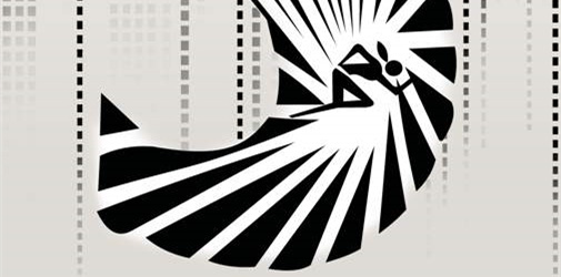 时尚几何放射纹面料印花素材,适用于服装印花设计