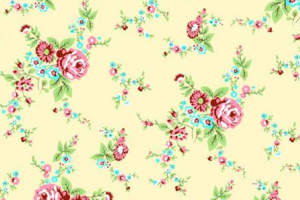 复古花卉面料印花素材 适合服装设计的优雅花型