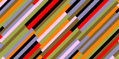 时尚多彩条纹面料印花素材 服装印花设计灵感