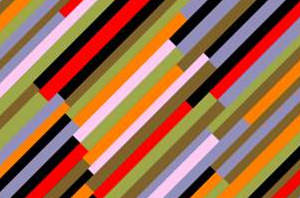 时尚多彩条纹面料印花素材 服装印花设计灵感