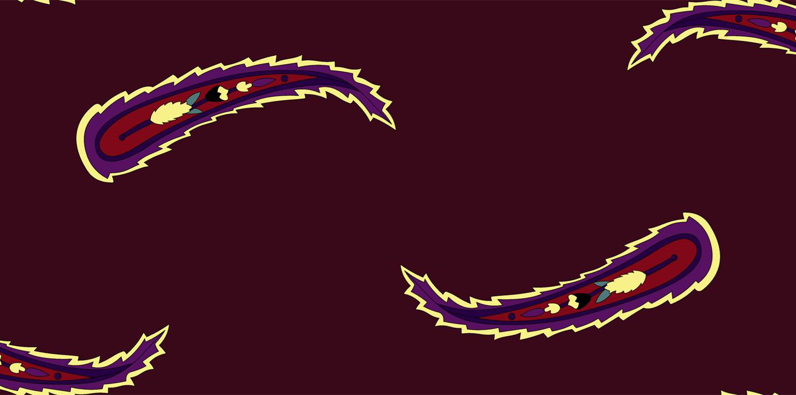 复古民族风服装印花素材,独特纹理设计