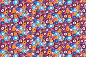 缤纷花卉面料印花素材，打造独特服装印花设计