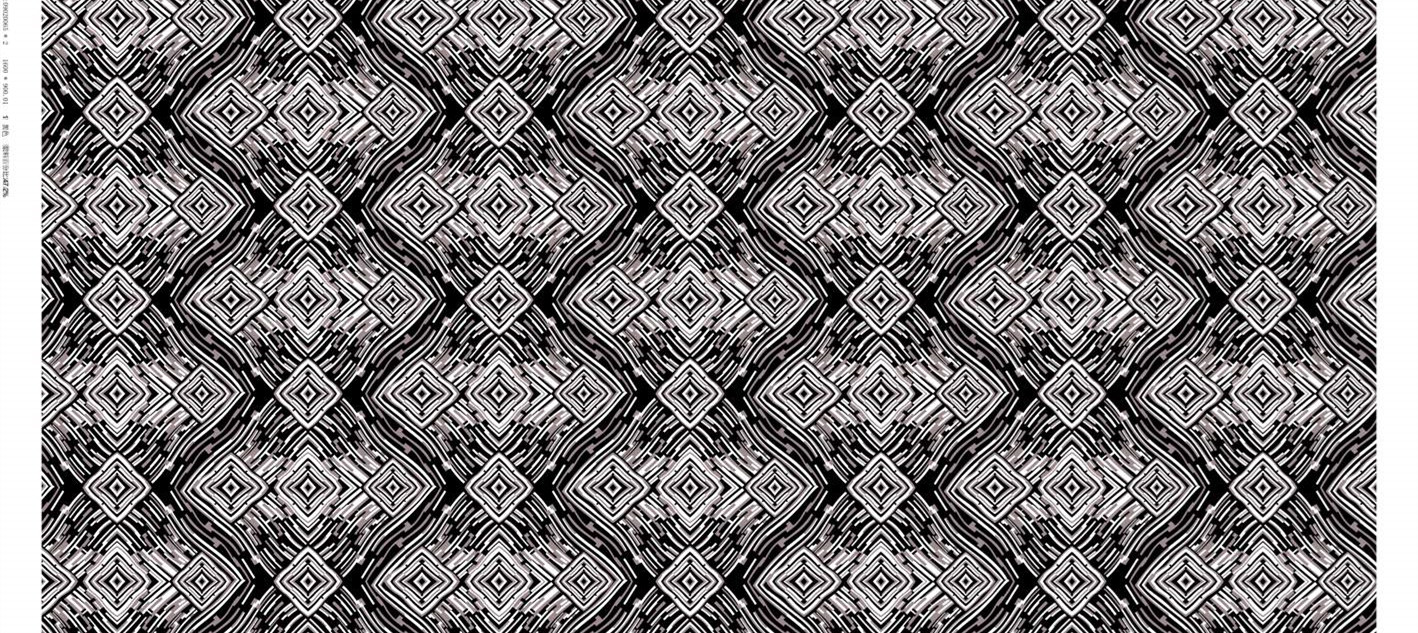 复古几何风面料印花素材 时尚服装印花设计灵感
