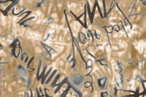 复古涂鸦风面料印花素材 时尚服装印花设计灵感