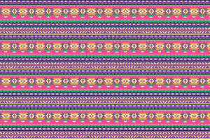 民族风条纹面料印花 时尚服装印花设计素材