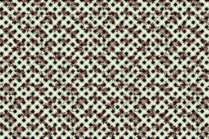 复古玫瑰菱形格纹面料印花素材