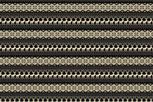 复古北欧风驯鹿雪花组合面料印花素材