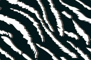 经典斑马纹面料印花素材 时尚服装印花设计必备