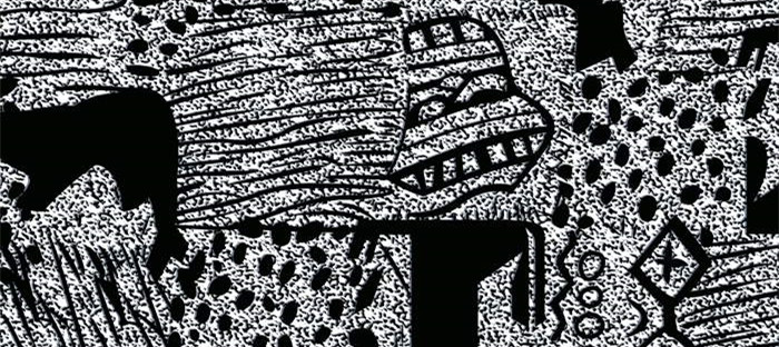 复古抽象风面料印花素材 创意服装印花设计灵感